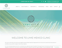 Tablet Screenshot of lymemexico.com